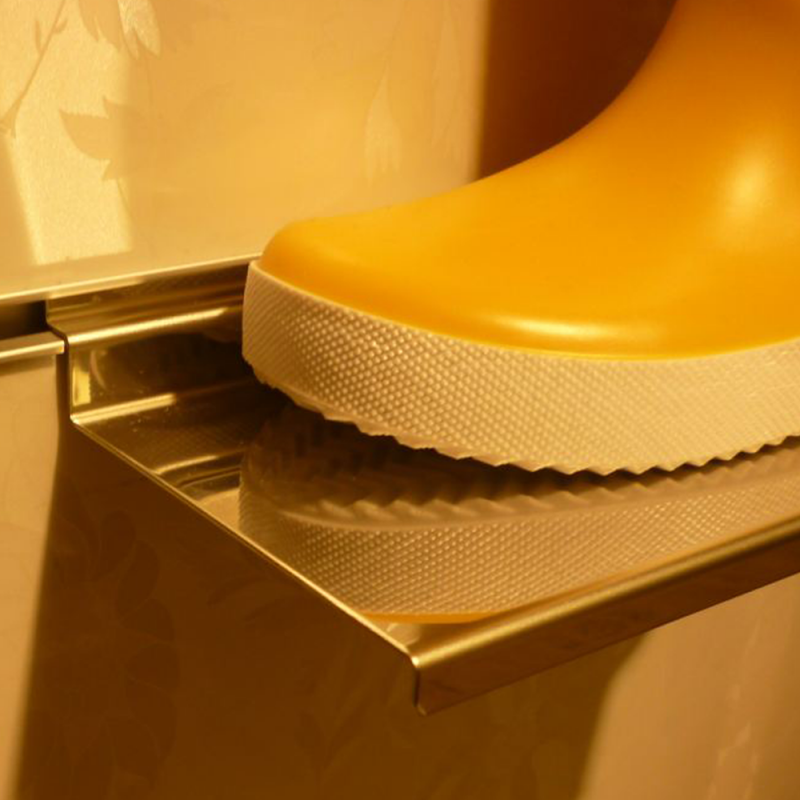 Support à chaussures pour panneau de canal