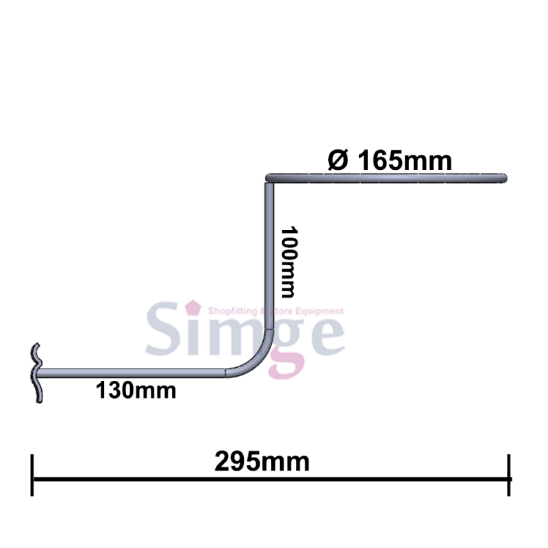 Affichage en aluminium ondulé de chapeau de fil de panneau, support de chapeau