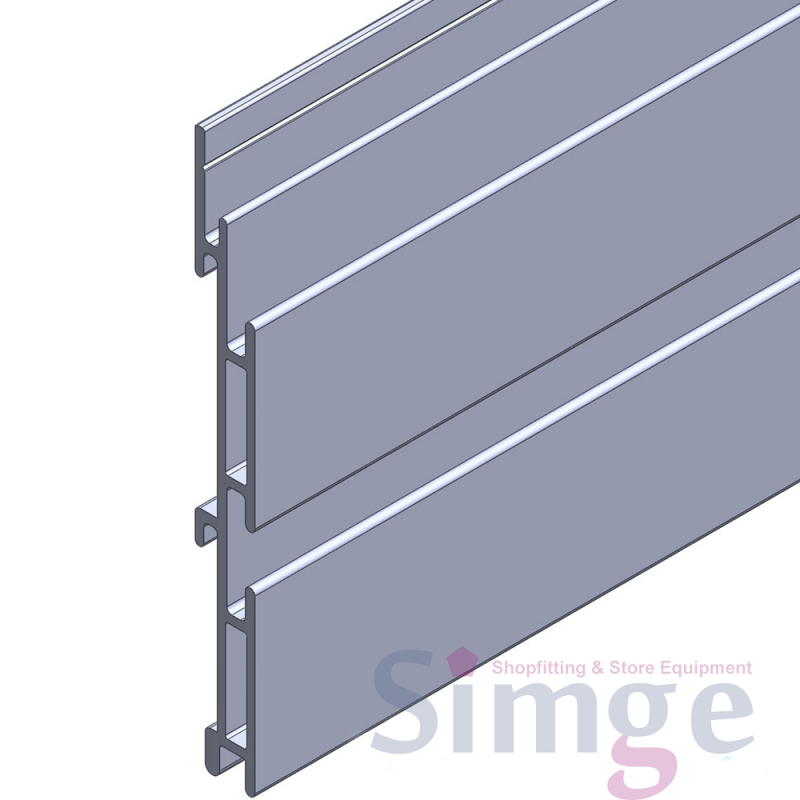 Profil de panneau de panneau en aluminium horizontal