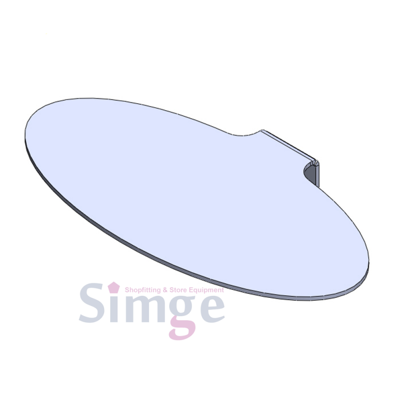 Shoe Store Étagère à chaussures simple pouvant être vissée au mur, aggloméré