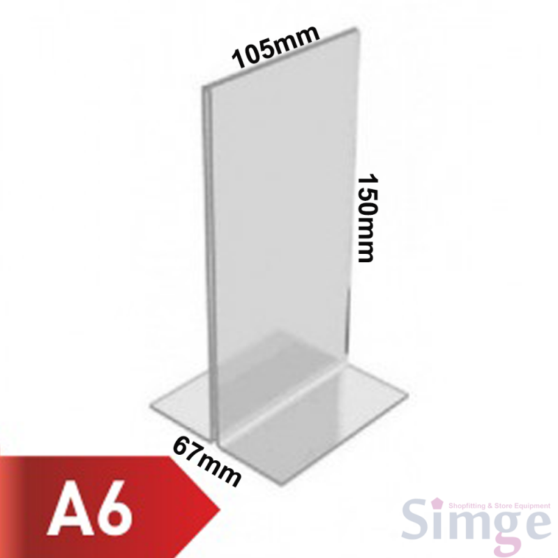 Étiquette de prix de vitrine de pharmacie et de parfumerie, support de prix