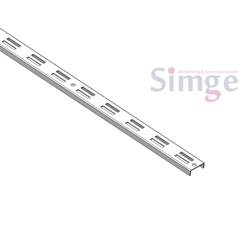 Poteau Double Rack Blanc