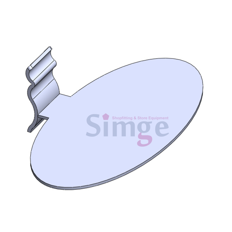 Support à chaussures en aluminium à chevrons ondulés