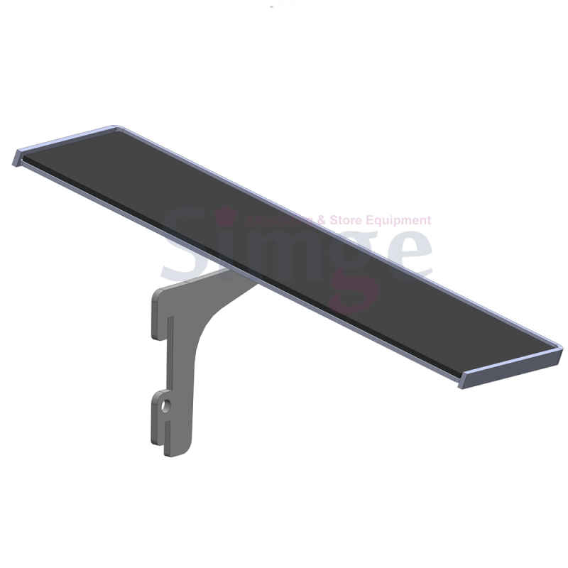 Présentoirs angulaires pour chaussures, pas de 25 mm