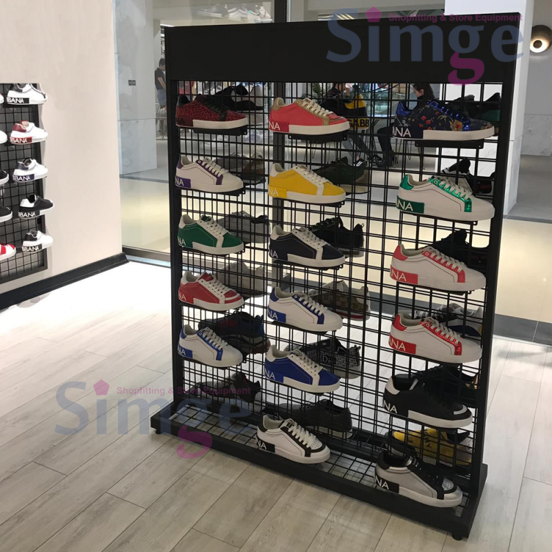 Systèmes d'étagères en grillage