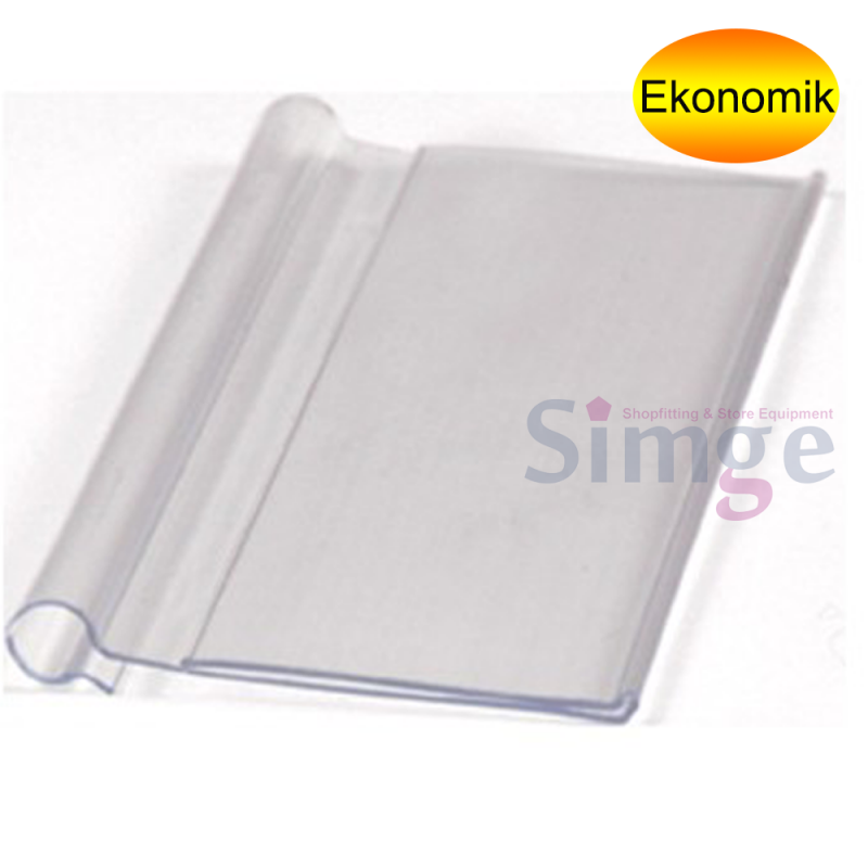 Wire Label Holder Transparent Plastic