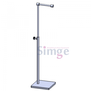 Регулируемая по высоте вешалка для одной сумки