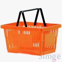 Пластиковая корзина для рук, оранжевая