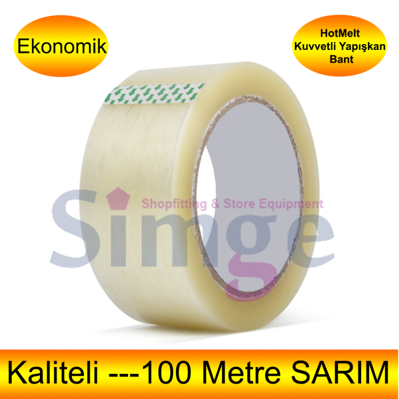 Transparent Duct Tape 45mm x 100 Meters