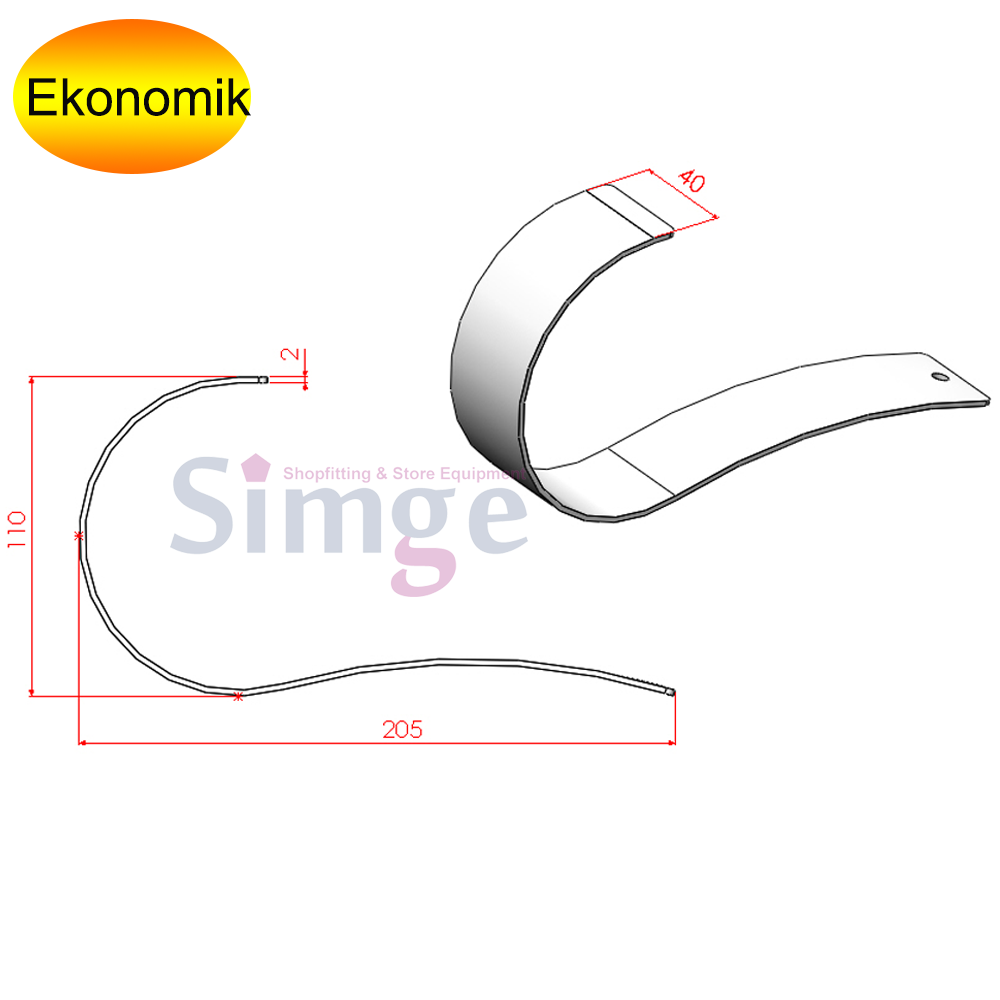 Metal Belt Holder Stand