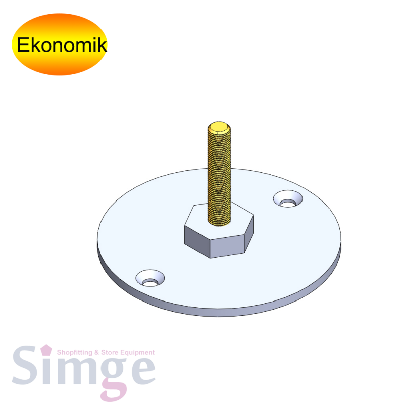Profile Post Floor and Ceiling Bracket