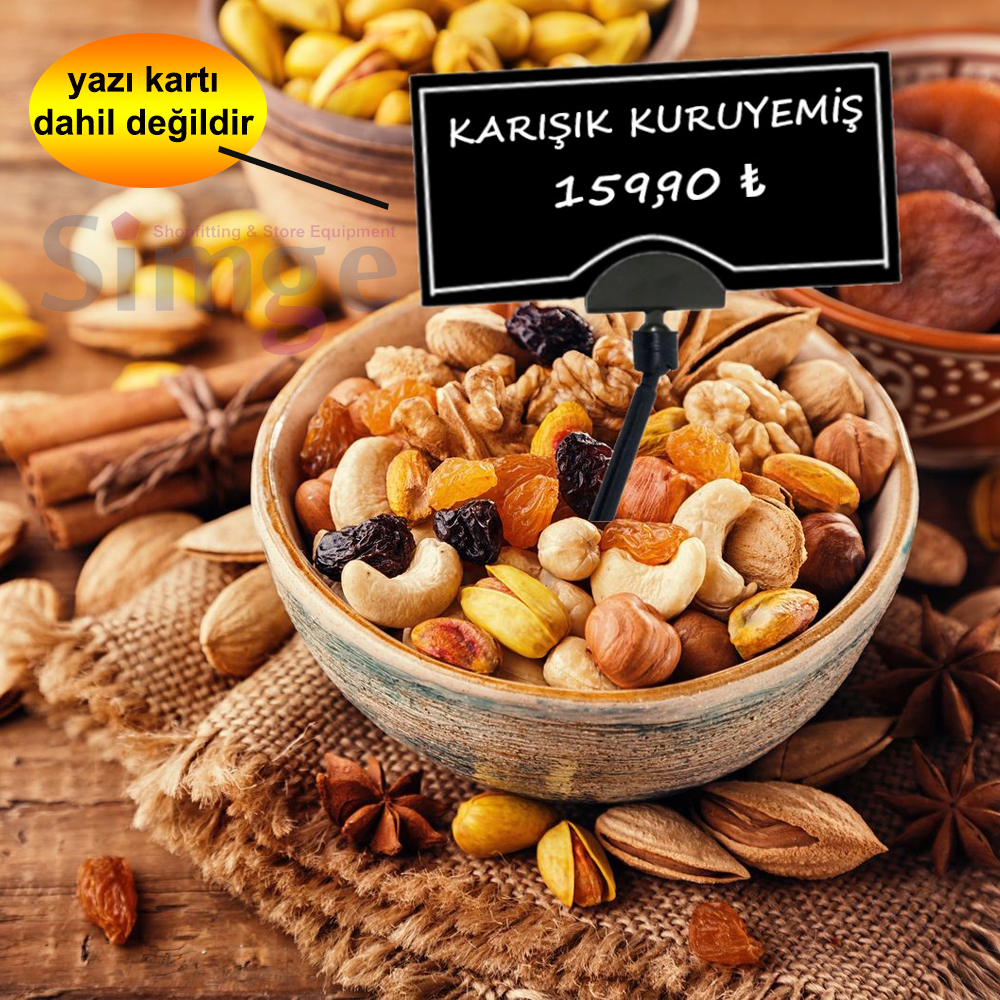 Nuts and Pulses Label Holder with Stud