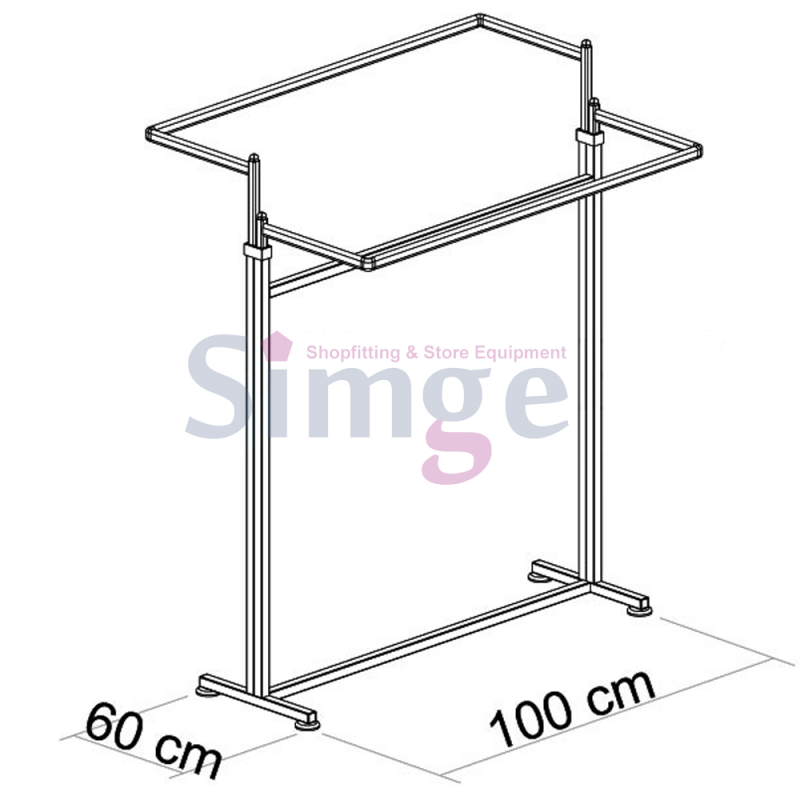 Double Sided Hanger Stand