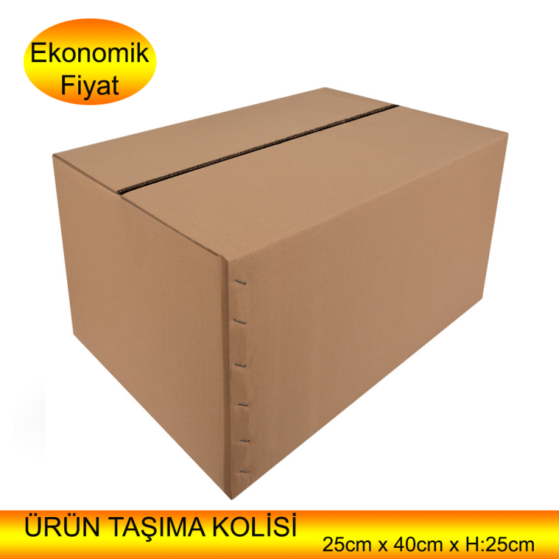 Cardboard Box Models, Box Types 400mm x 250mm x 250mm