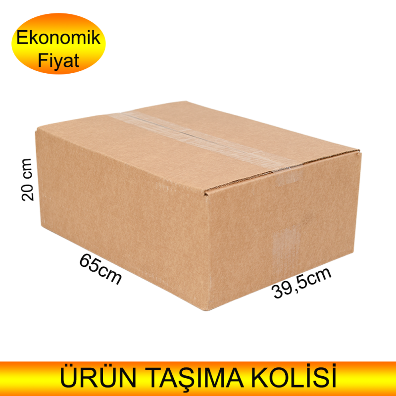 Moving Box, Large Size Cardboard Box 650mm x 395mm x 200mm