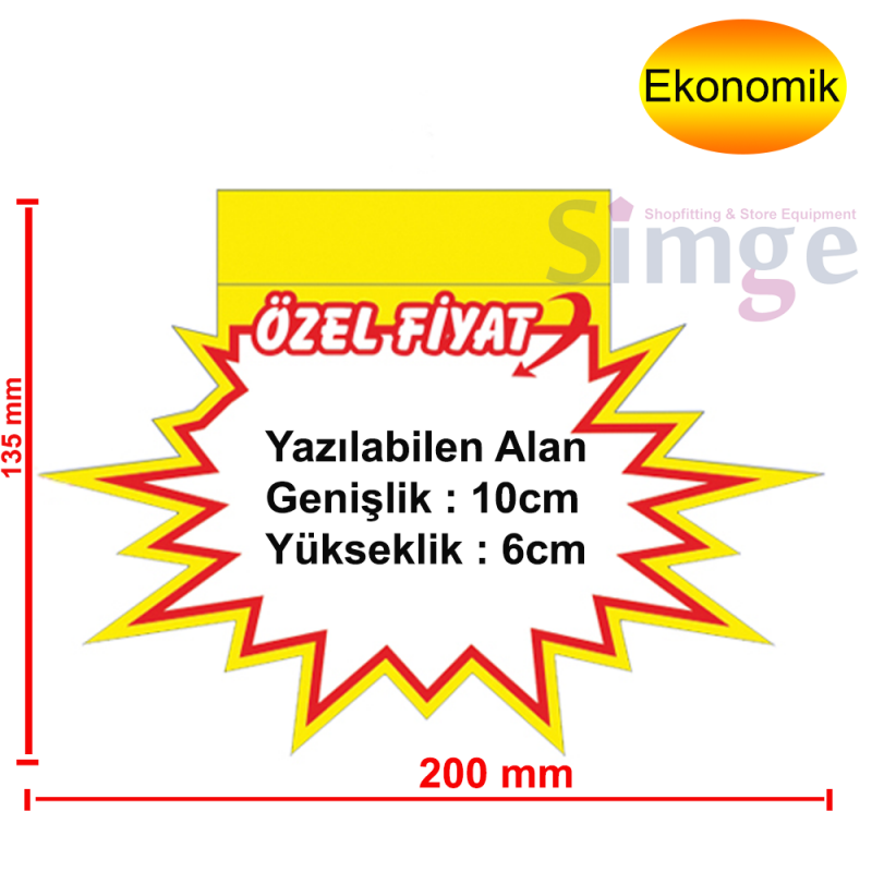 Market Shelf Star Labels