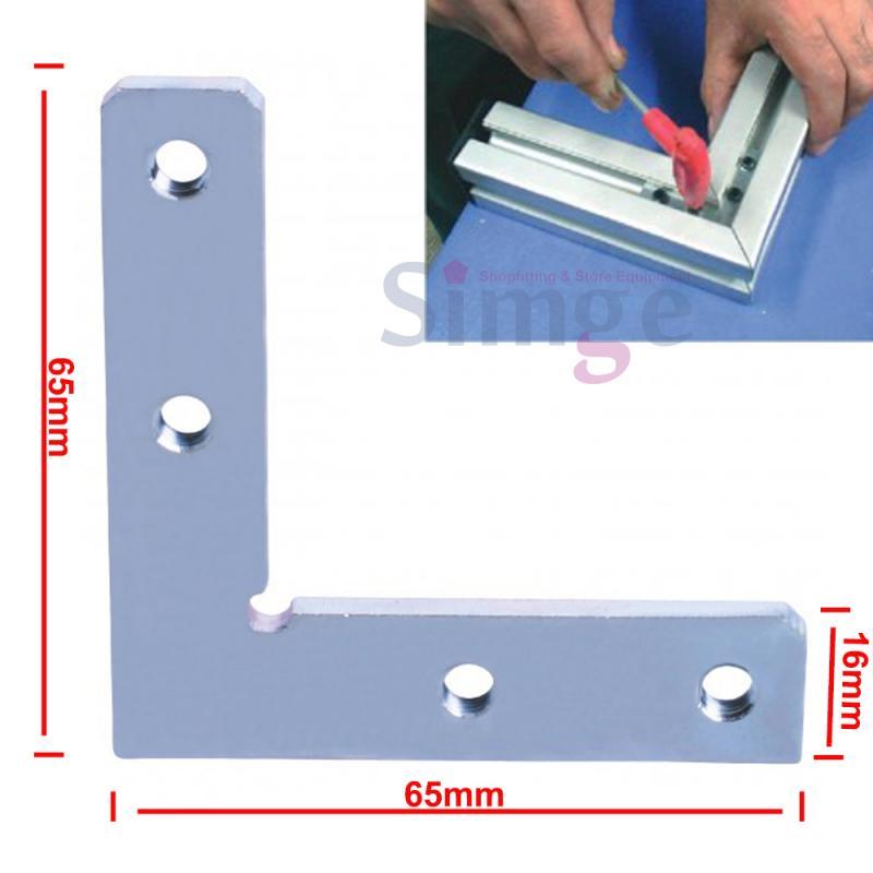 Aluminum Strut Profile Corner Connector L Apparatus