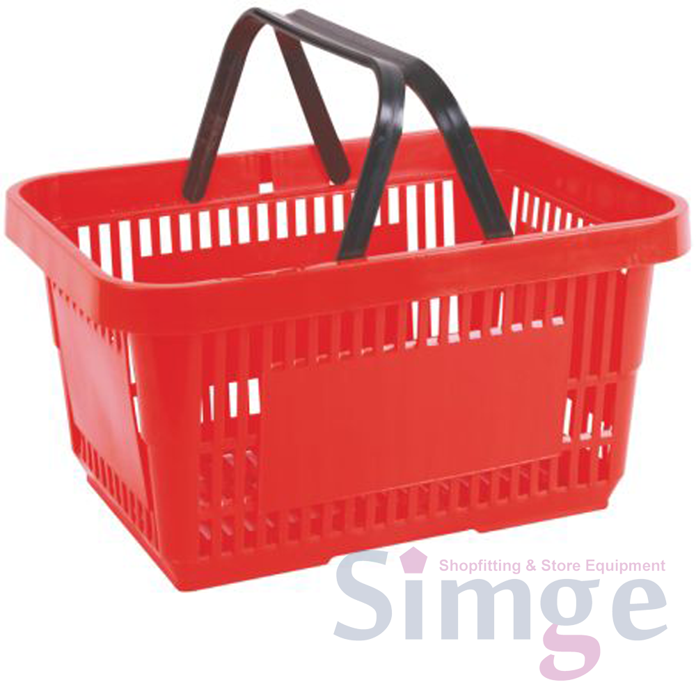 Plastic Market Product Carrying Hand Basket