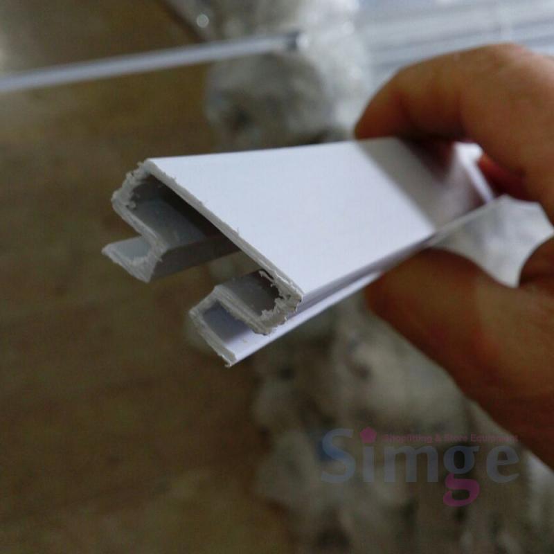 Slotwall Plastic  Panel Profile