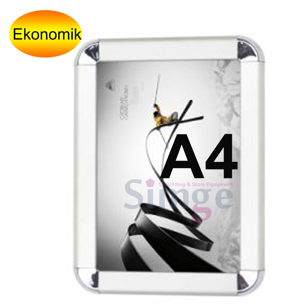 A4 Retractable Display Wall Frame
