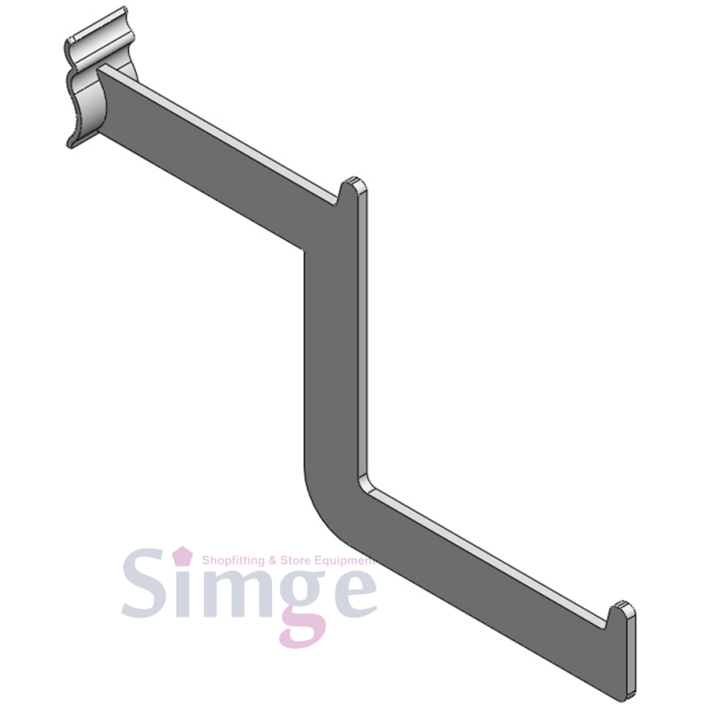 Wavy Aluminum Z Shaped Hanging Stick