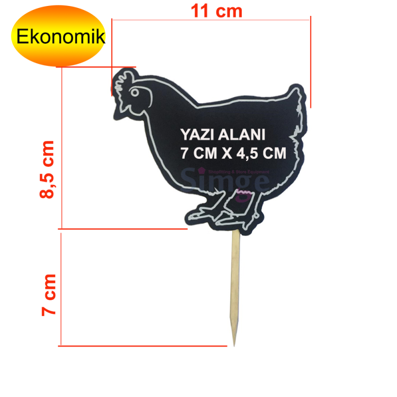 Price Chicken with Toothpick