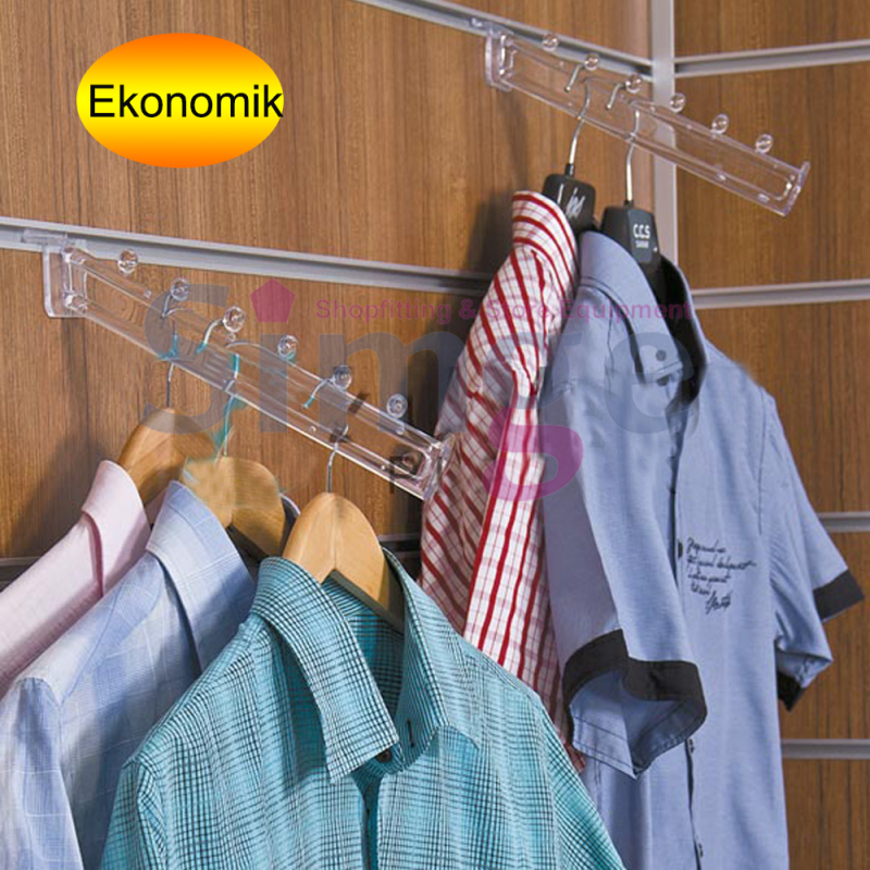 Channel Panel Curved Hanger Cane Plastic