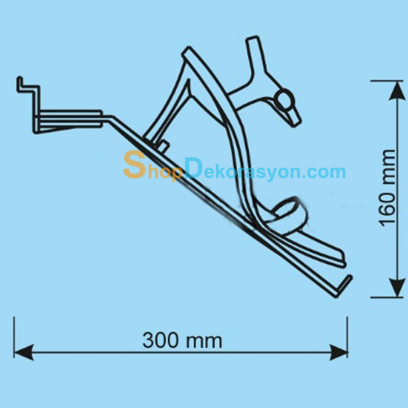  Channel Board Rotating Shoe Rack