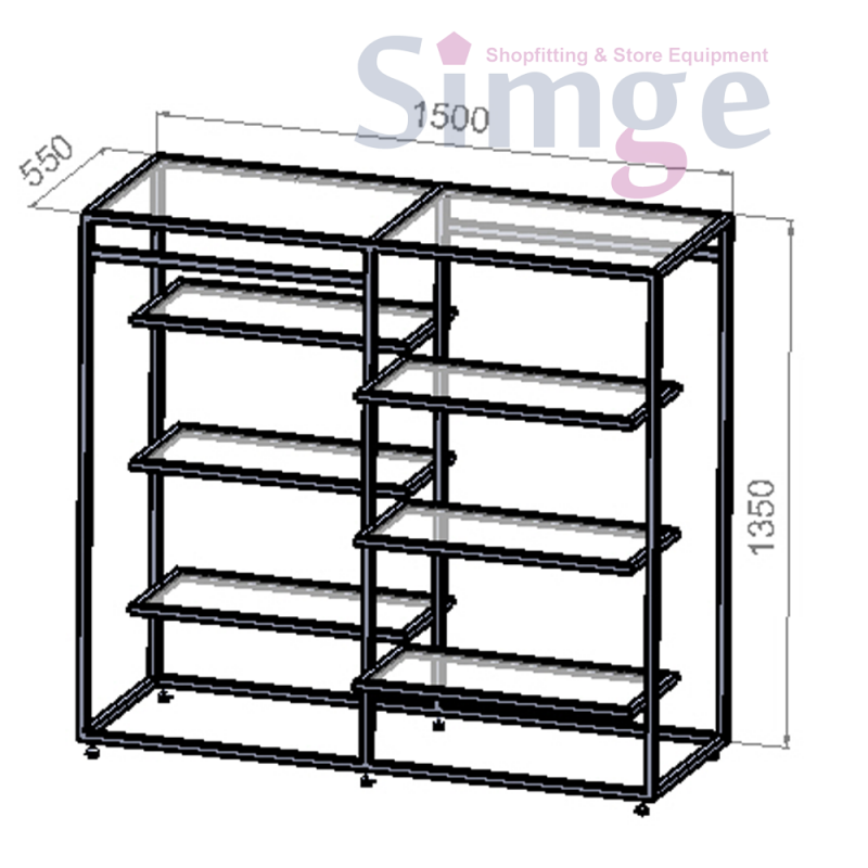  Center Stand with Hanger and Shelf
