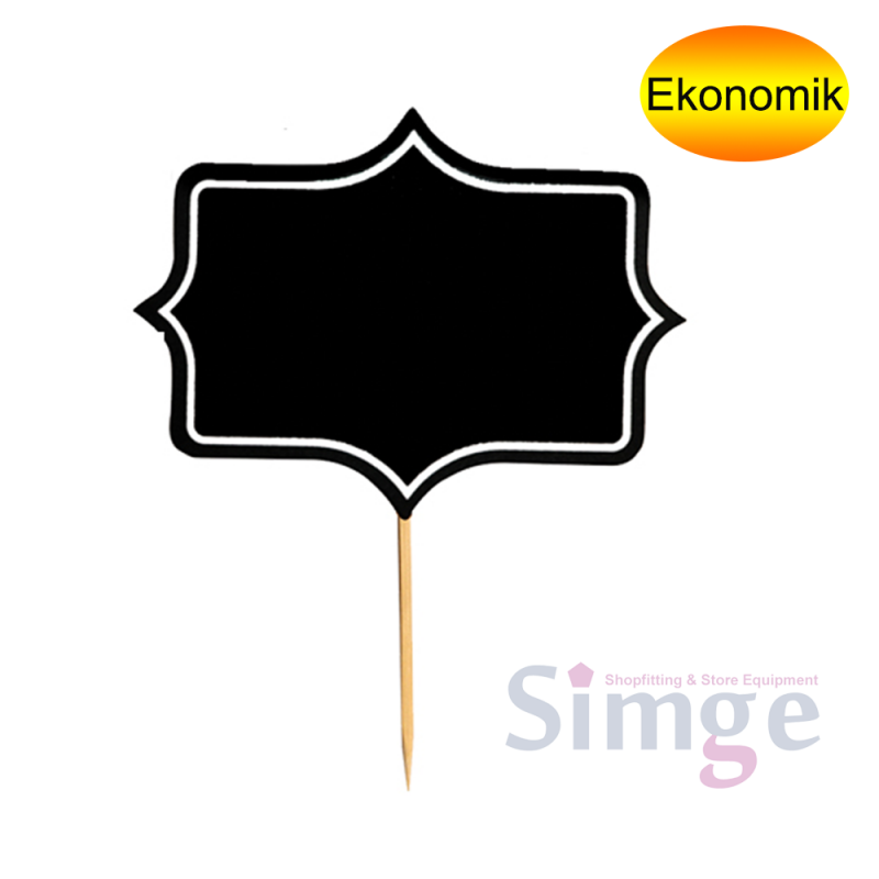 Wooden Stud Price Holder, Market Section Label, Erasable