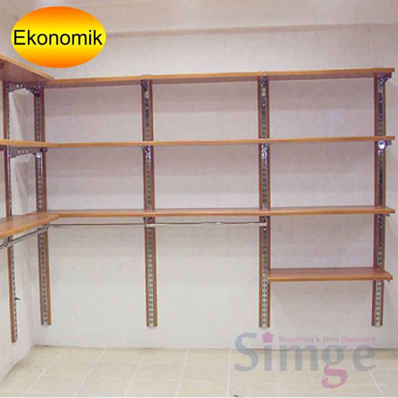 Conical Upright Wooden Shelf Handle