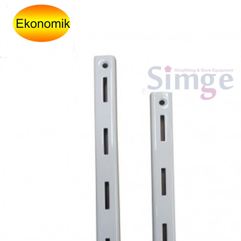 Single Rack Post White