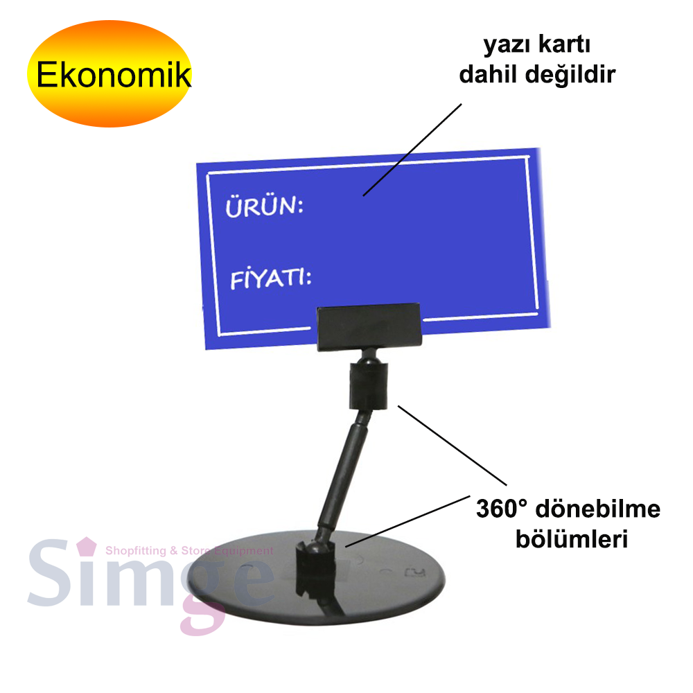 Standing Label Holder