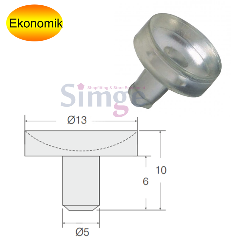 Glass Shelf Suction Cup, Glass Holder