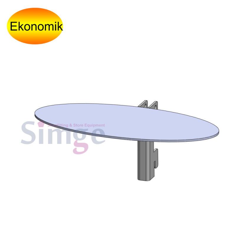 Shoe Attachment, Metal Profile Rack Post Insert