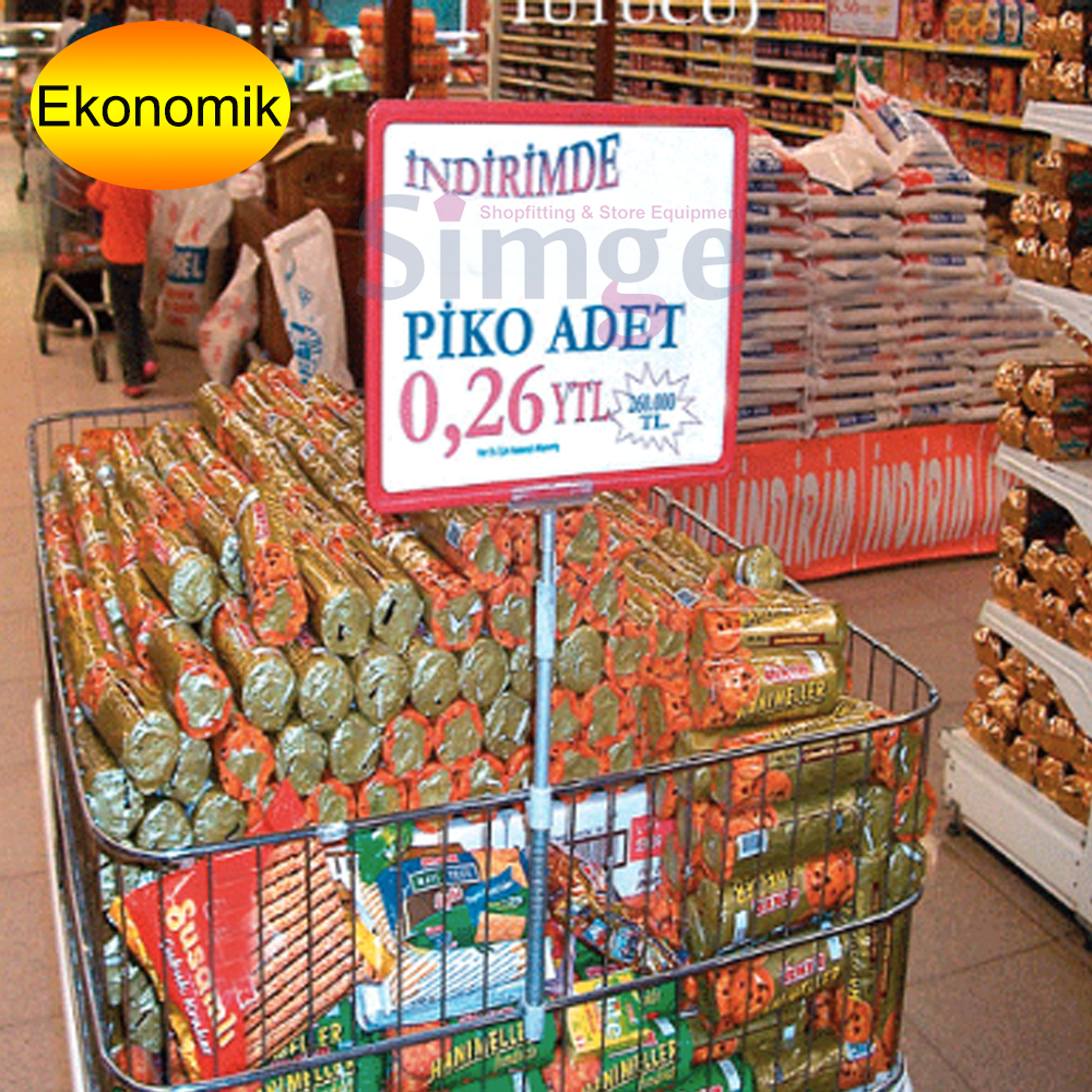 Spring Loaded Label Frame Holder