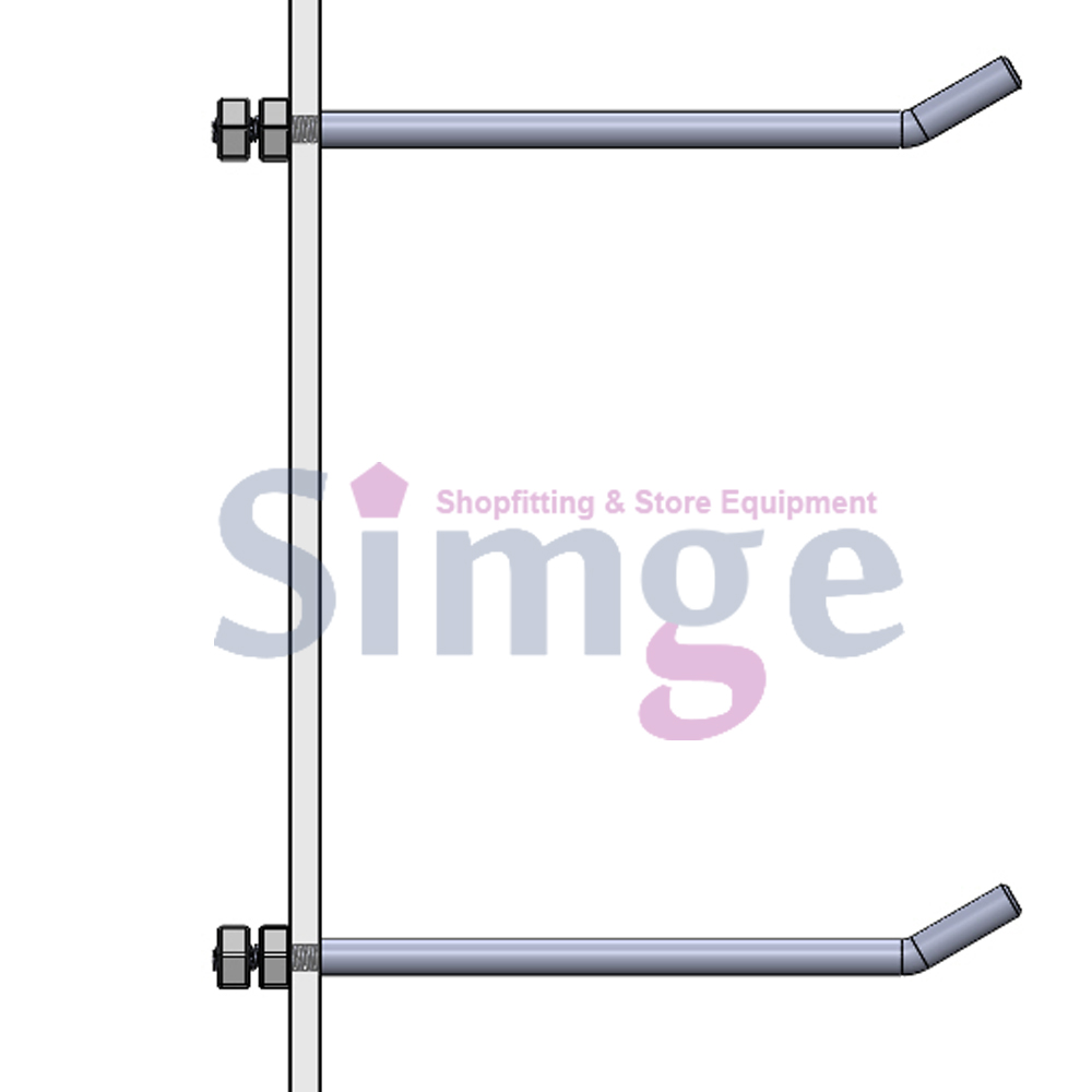 Plexiglass and Glass Stand Screw Hanger Hook