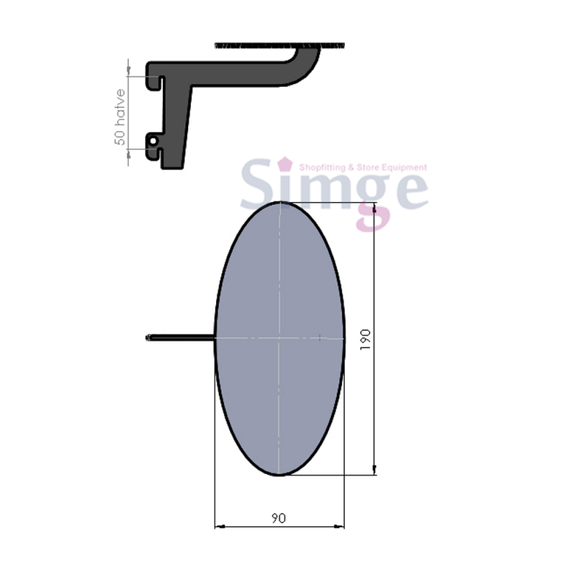Shoe Display Rack , Shoe Display Holder Rack Handle