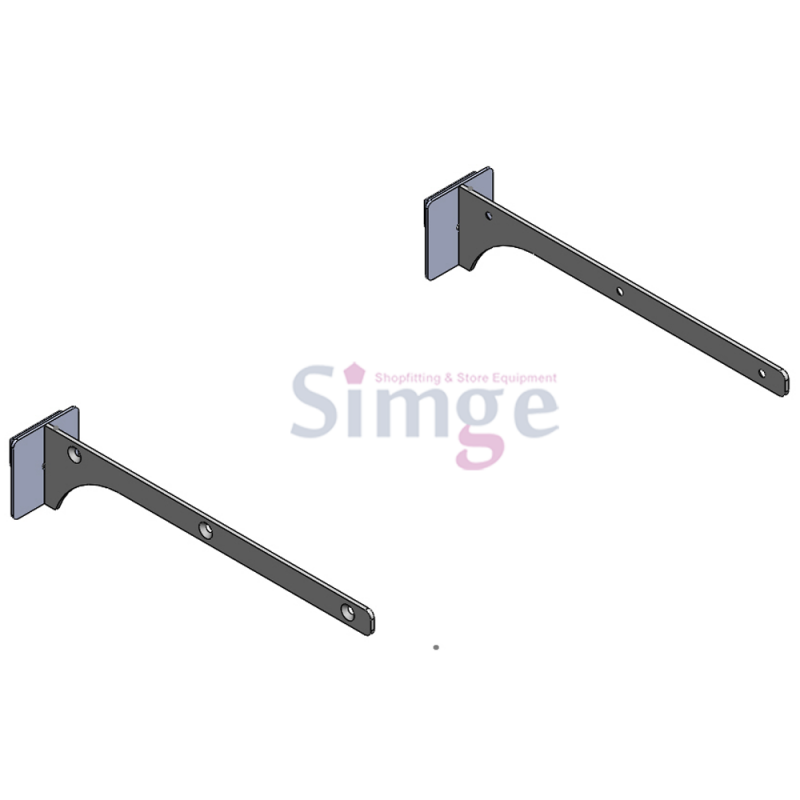 Grid Grid Shelving System Side Screw Shelf Bracket