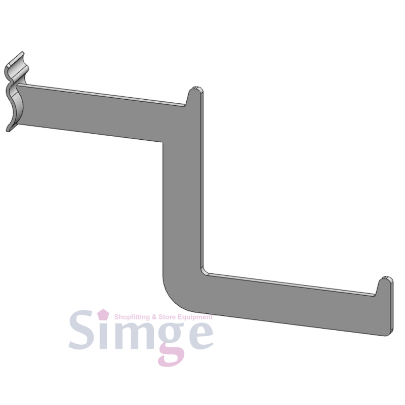 Wavy Aluminum Z Shaped Hanging Stick