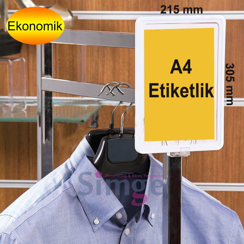 A4 Price, with Magnet Holder and Fixed on the Back