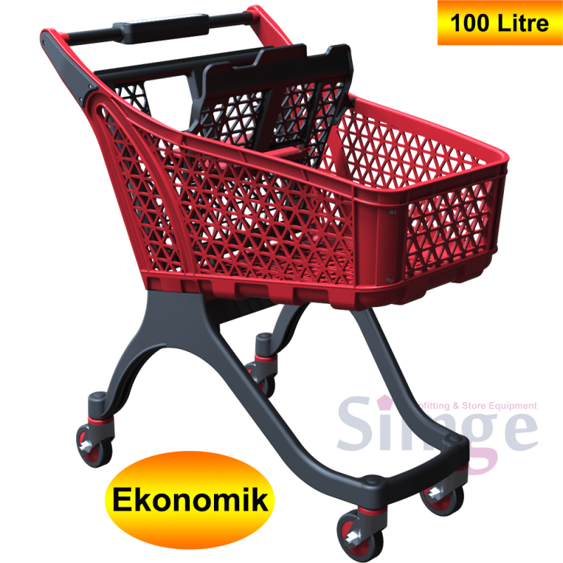 Plastic Market Cart 100 Liters