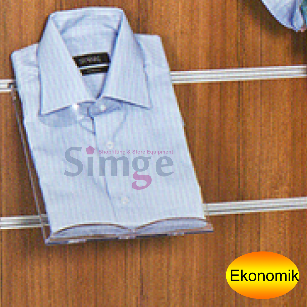 Channeled Panel Curved Shirt Holder