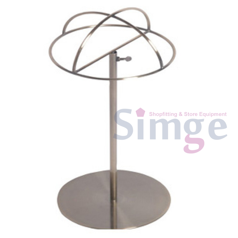 Height Adjustable Single Hat Holder