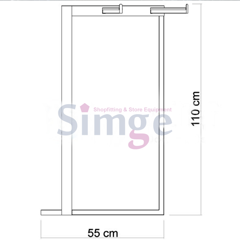 Half Circle Hanger Stand