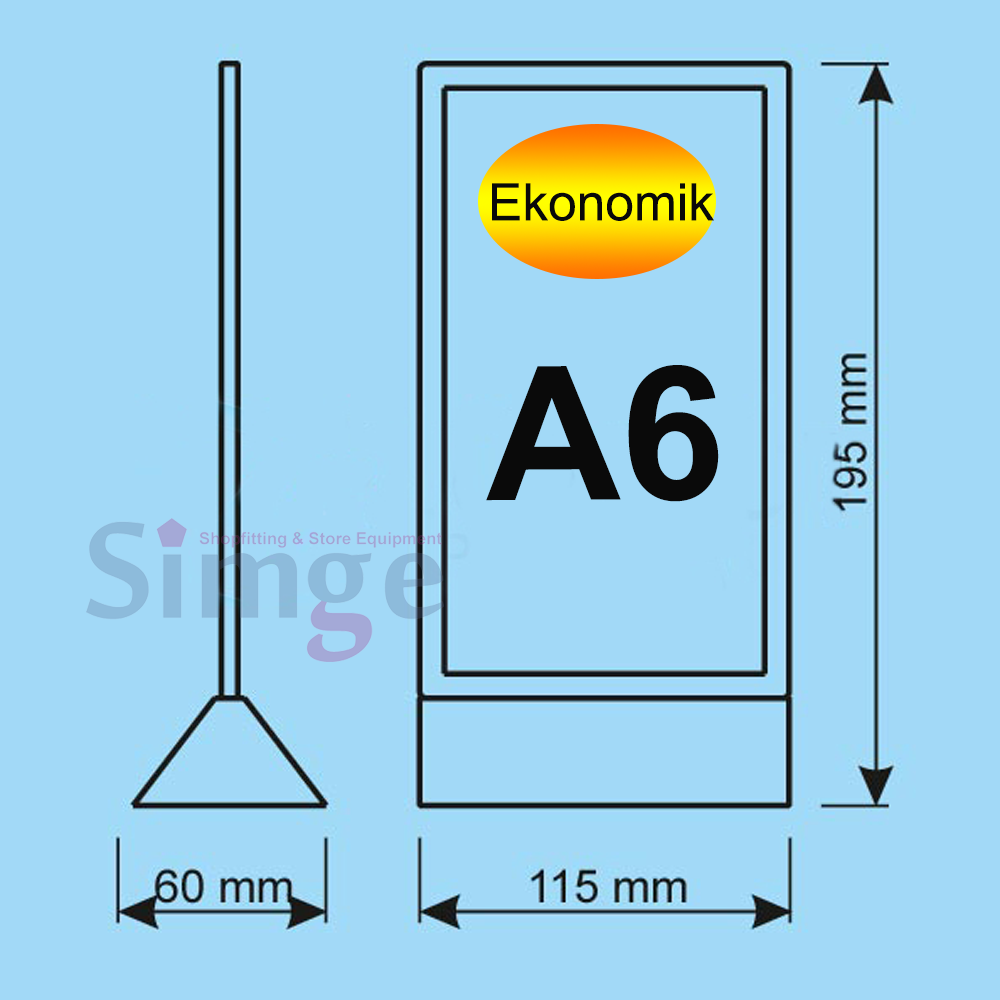 Menu Holder for Restaurants, Cafes and Bars