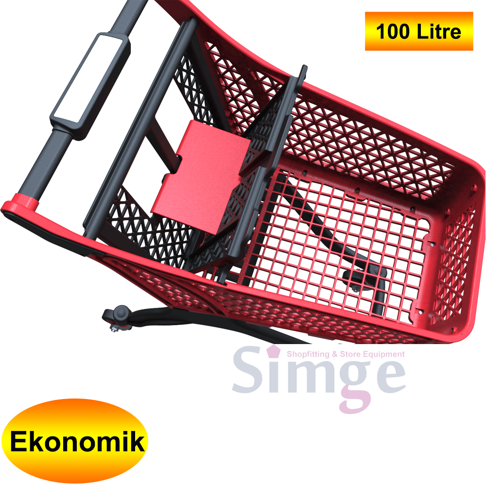 Plastic Market Cart 100 Liters