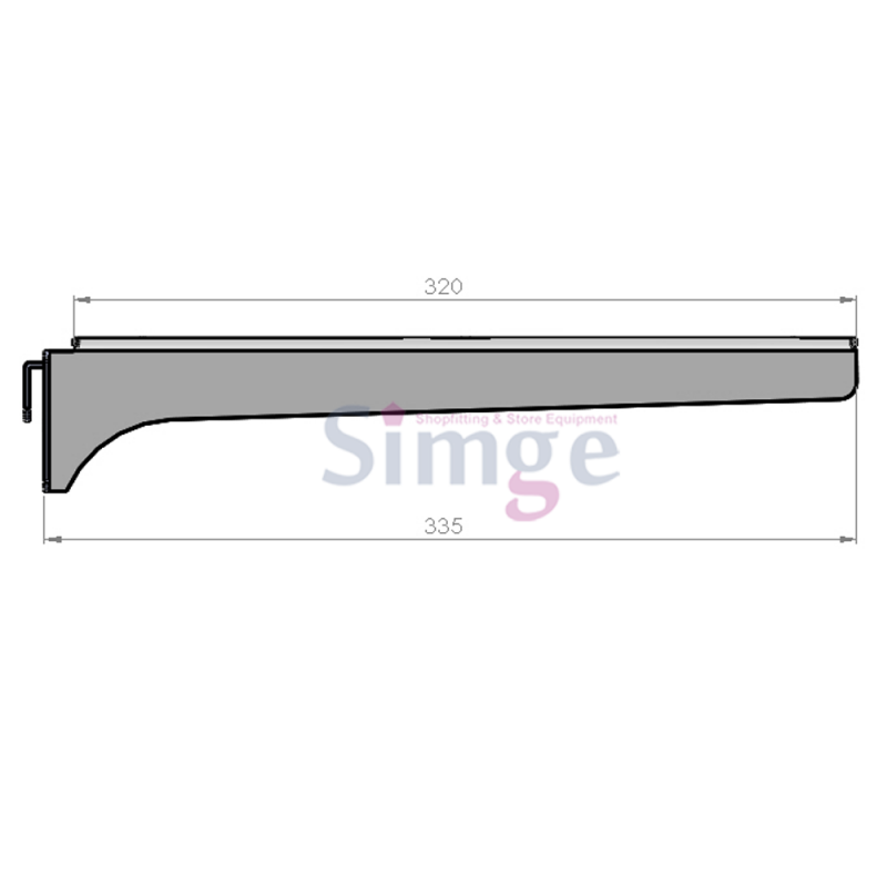 Grid Grid Shelving Systems Wooden Shelf Handle With Bottom Support For Wooden Shelving