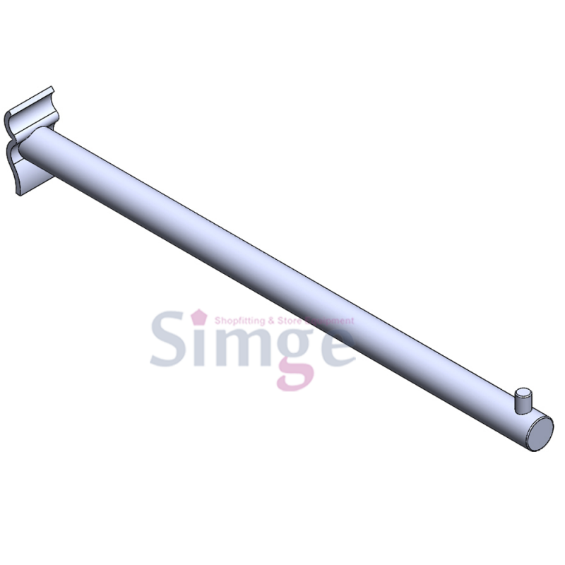 Wavy Aluminum Flat Forward Facing Hanger
