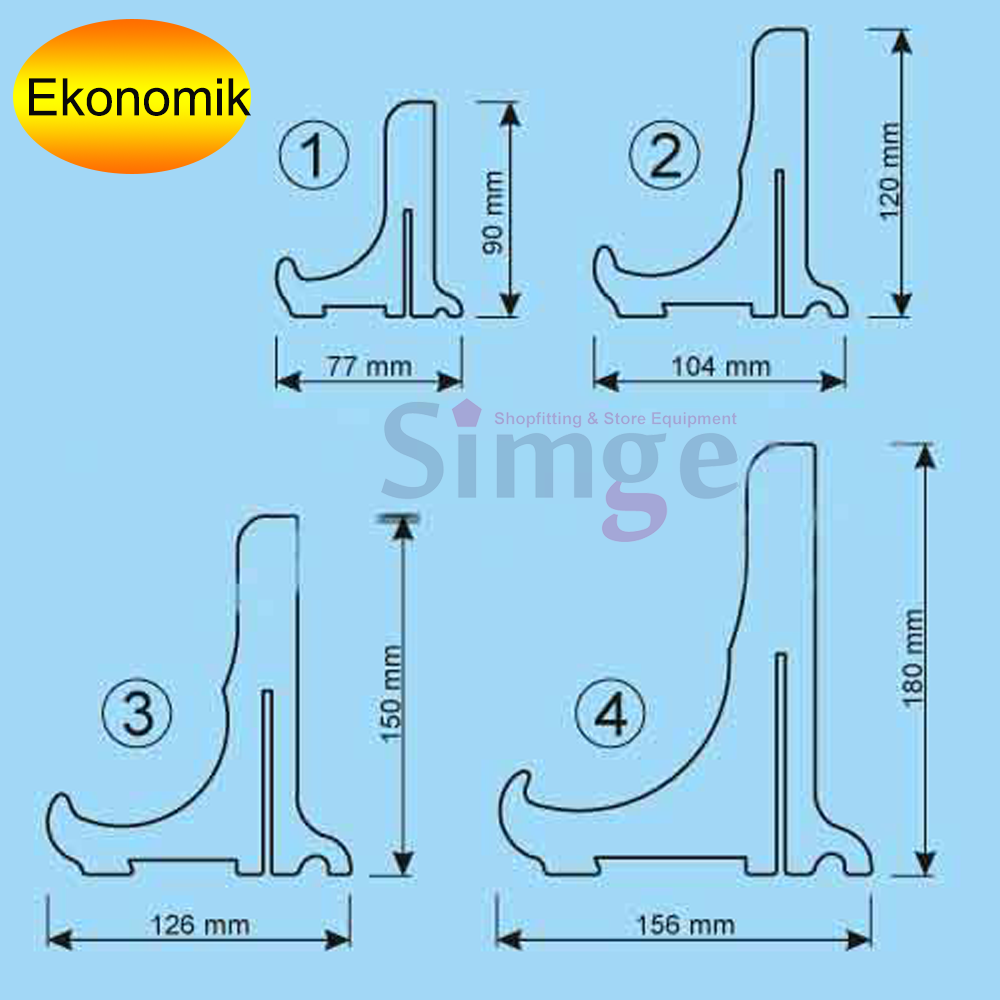 Plastic Display Stand